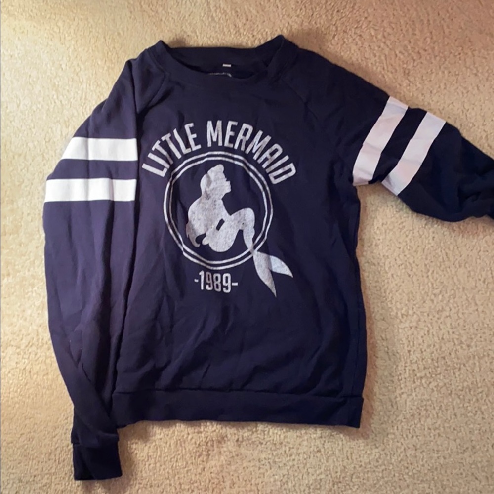 Disney’s the little mermaid long sleeve top